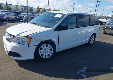 2016 Dodge Grand Caravan Se из США, поврежденный, VIN 2C4RDGBG3GR105758